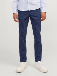 Jack & Jones Pantalon chino Slim Fit Pour les garçons -Navy Blazer - 12160028