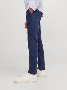 Jack & Jones Calças Chino Slim Fit Para meninos -Navy Blazer - 12160028