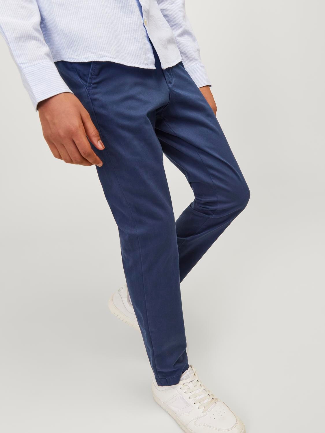 Jack & Jones Chino trousers For boys -Navy Blazer - 12160028