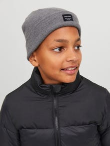 Jack & Jones Beanie Junior -Grey Melange - 12160311