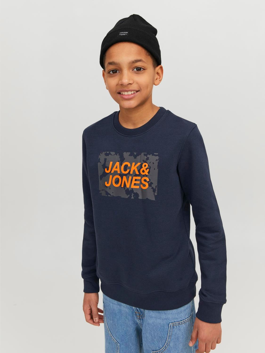 Jack & Jones Čepice Beanie Junior -Black - 12160311