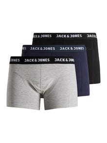 Jack & Jones Paquete de 3 Boxers -Black - 12160750