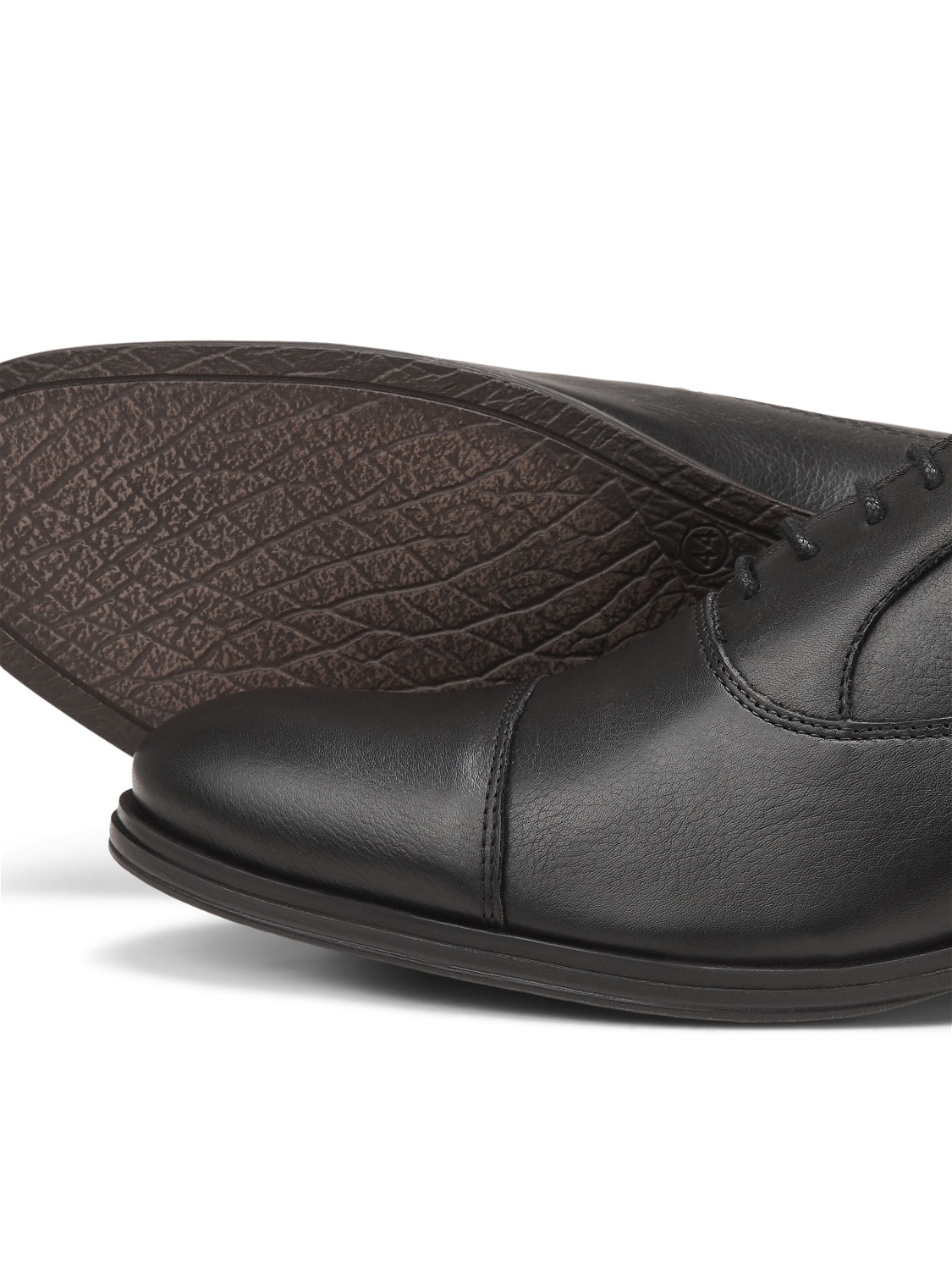 Jack & Jones Leather Dress shoes -Anthracite - 12160987