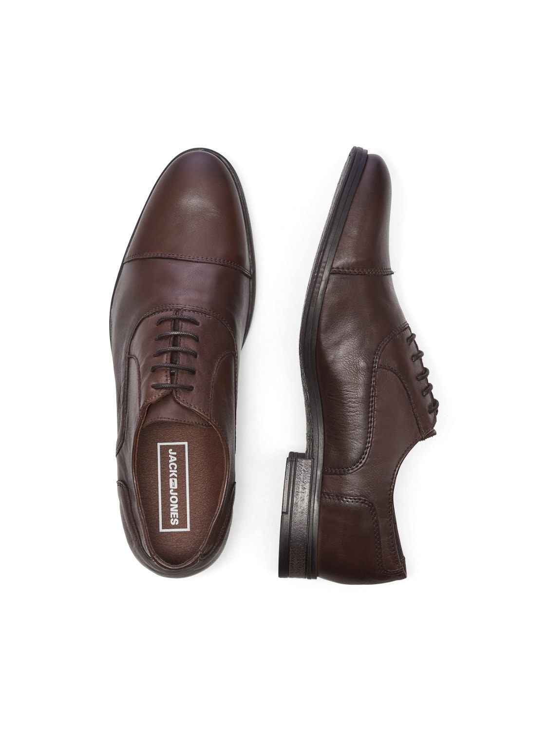 Jack & Jones Leather Dress shoes -Cognac - 12160988