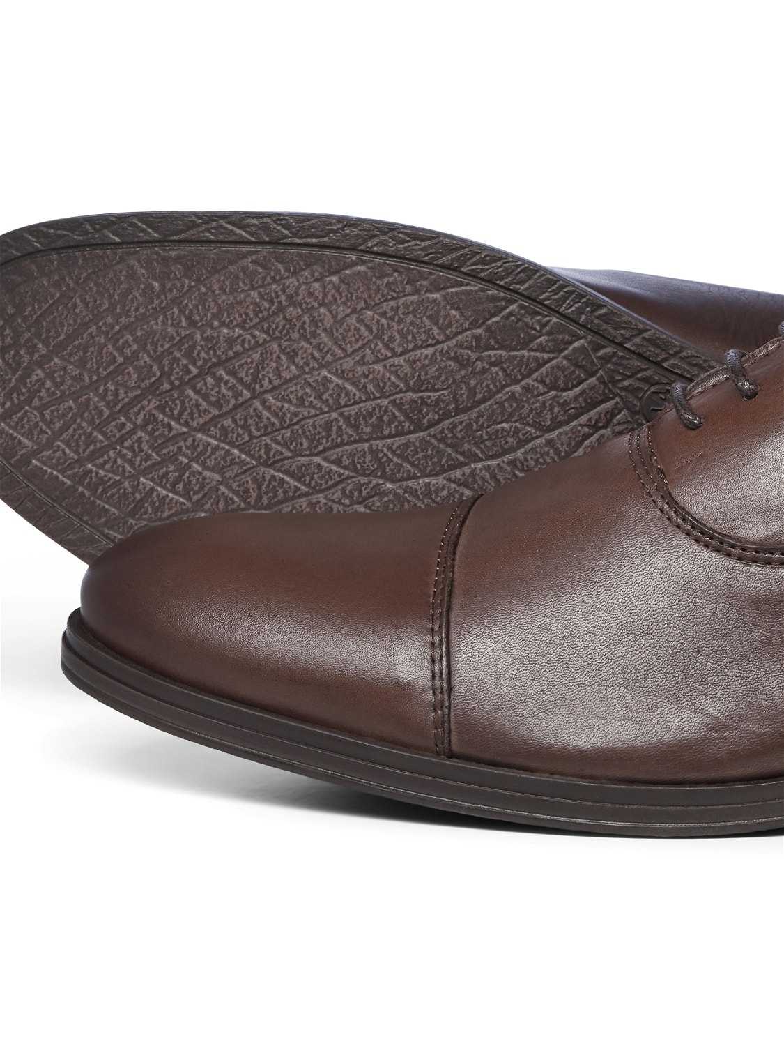 Jack & Jones Leren Nette schoenen -Cognac - 12160988