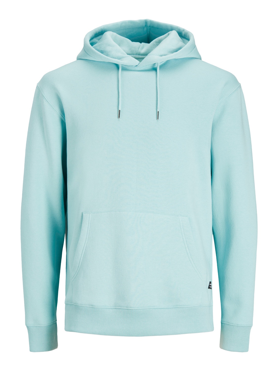 Jack & Jones Plain Hoodie -Winter Sky - 12161145