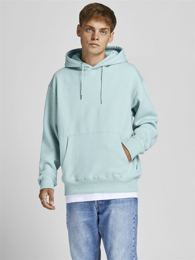 Jack & Jones Einfarbig Kapuzenpullover - 12161145