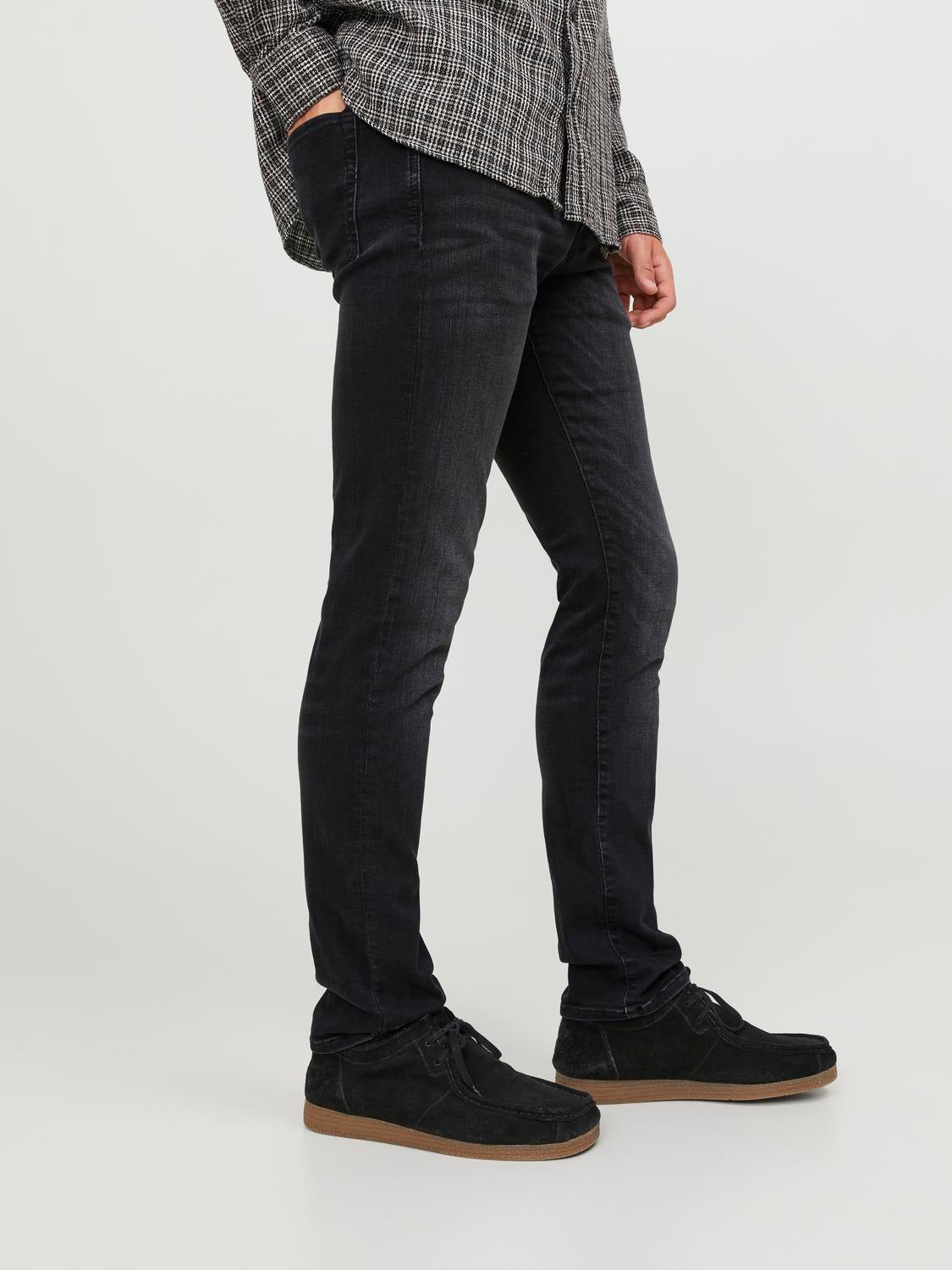 Mens black store jeans jack jones