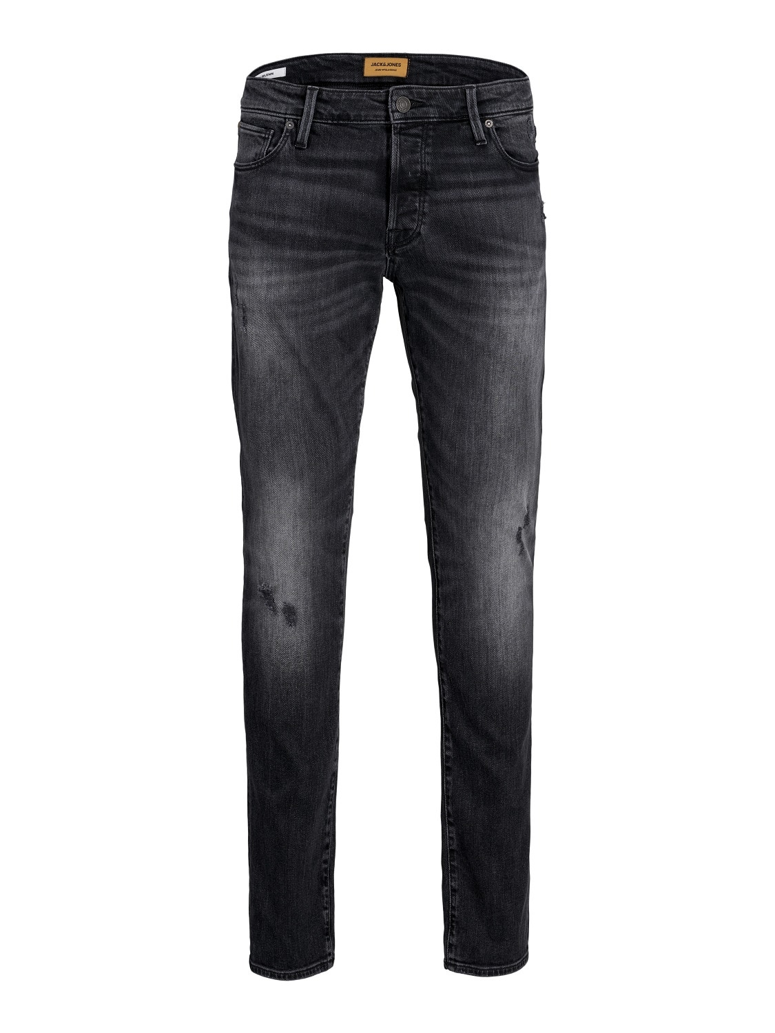 Jack & Jones JJIGLENN JJICON AM 927 Slim Fit Jeans -Black Denim - 12163511