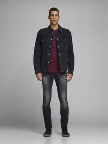 Jack & Jones JJIGLENN JJICON AM 927 Jean slim -Black Denim - 12163511