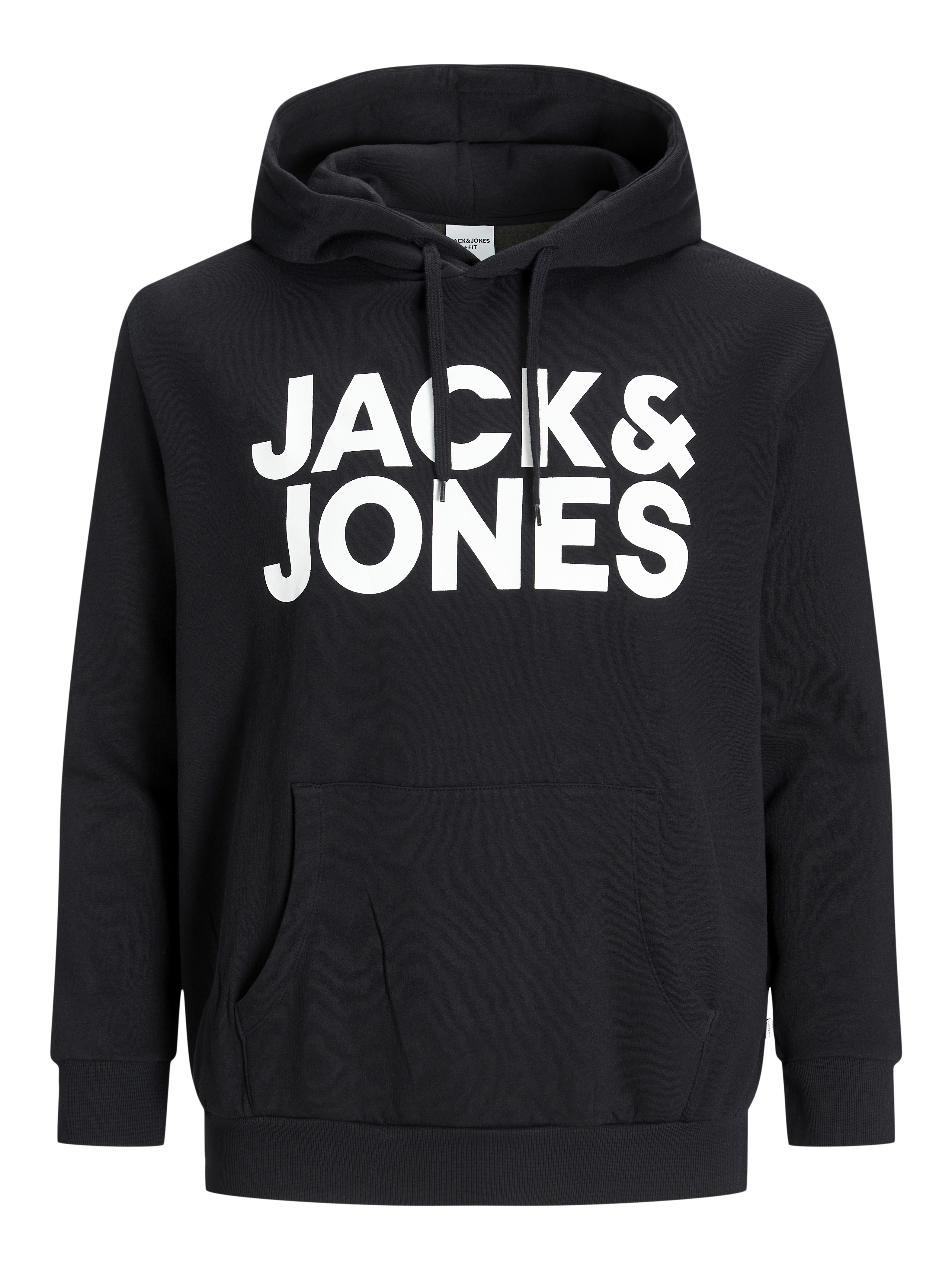 Thumbnail - Plus Size Logo Kapuzenpullover