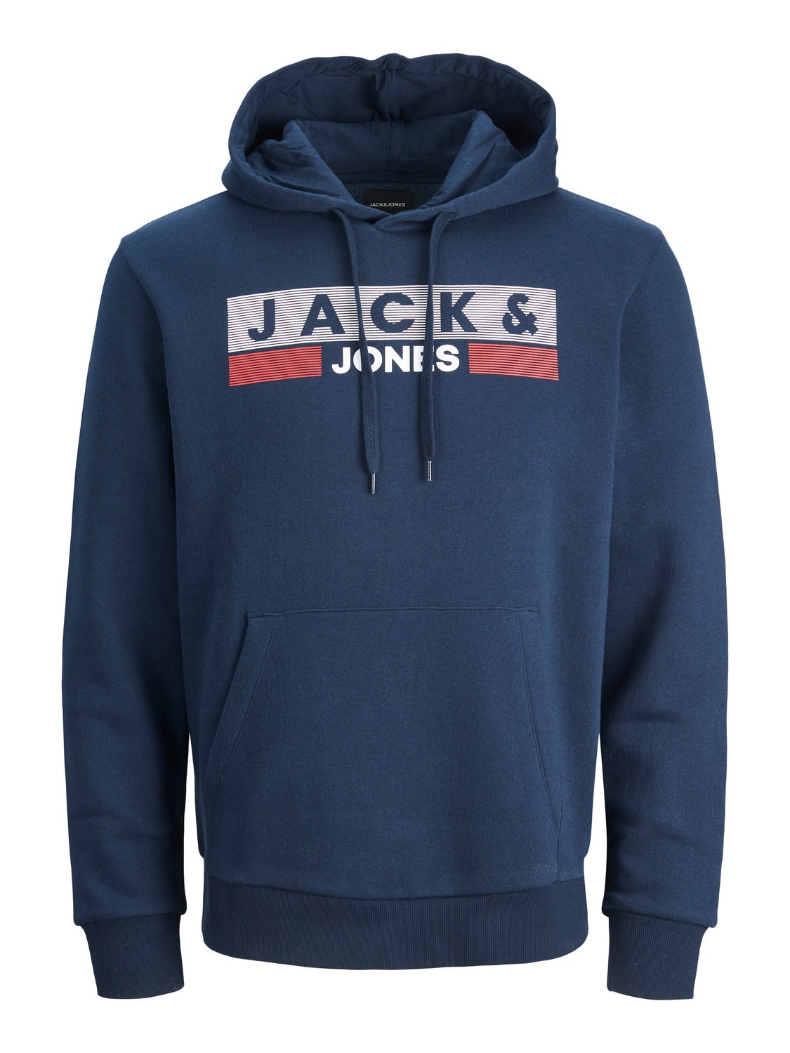 Plus Size Logo Kapuzenpullover | Dunkelblau | Jack & Jones®