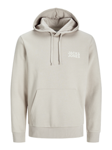 Jack & Jones Plus Sweat à capuche -Moonbeam - 12163777