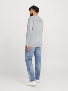 Jack & Jones Plius Megztinis -Light Grey Melange - 12163781