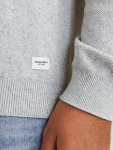 Jack & Jones Plius Megztinis -Light Grey Melange - 12163781