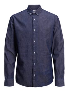 Jack & Jones Camicia in jeans Slim Fit -Dark Blue Denim - 12164676