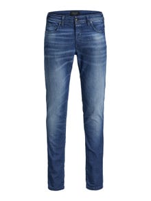 Jack & Jones JJIGLENN JJROCK BL 894 LID Slim fit jeans -Blue Denim - 12164911