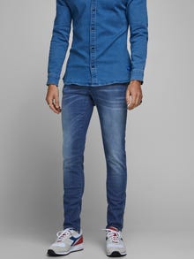 Jack & Jones JJIGLENN JJROCK BL 894 LID Slim fit jeans -Blue Denim - 12164911