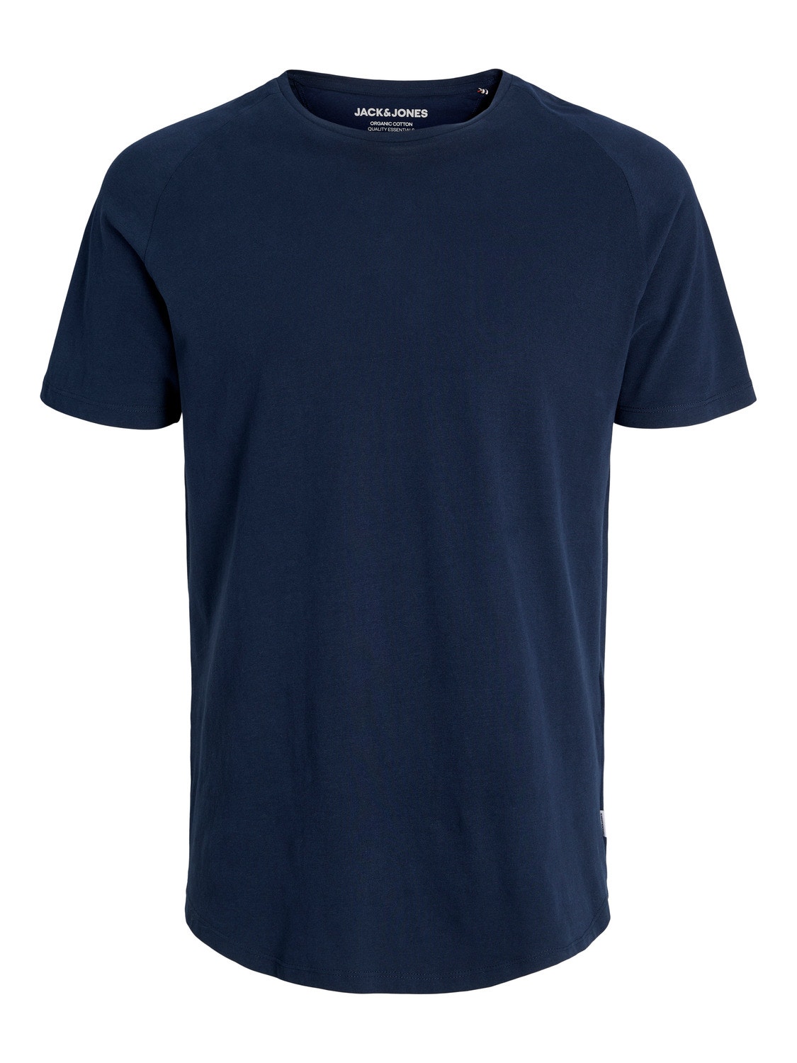 Jack & Jones Einfarbig Rundhals T-shirt -Navy Blazer - 12164936