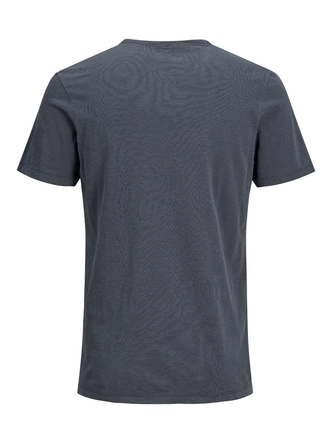 Jack & Jones Melange Split Neck T-shirt -Navy Blazer - 12164972