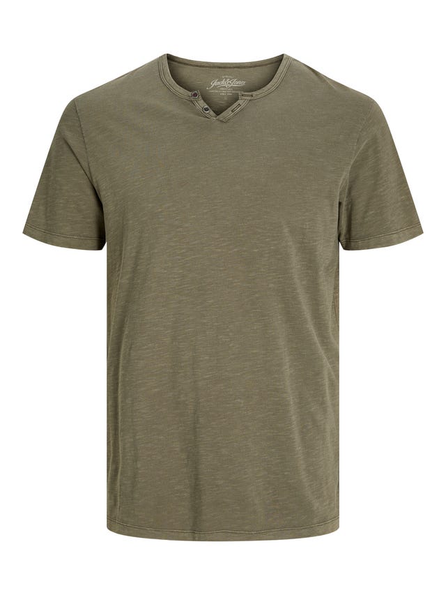 T-shirt Homme Jack & Jones Regular Uni Manche courte