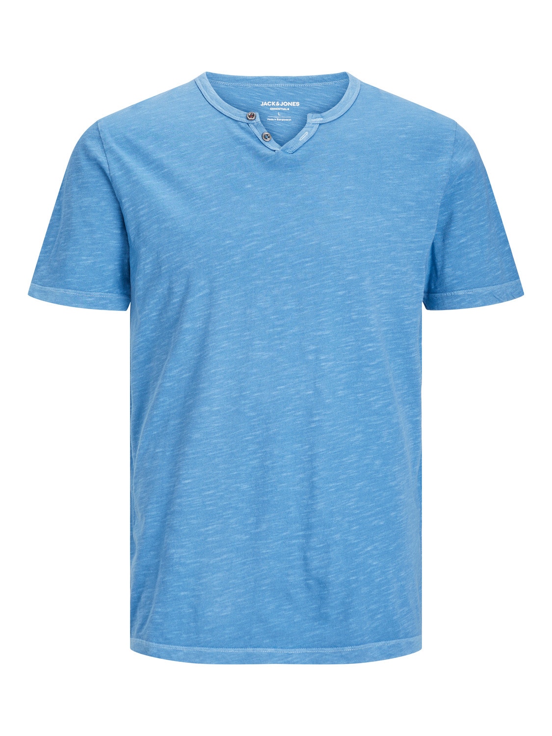Jack & Jones Melange Shirt collar T-shirt -Pacific Coast - 12164972