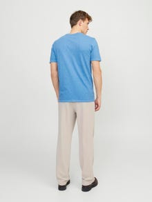 Jack & Jones Melert Splitthals T-skjorte -Pacific Coast - 12164972