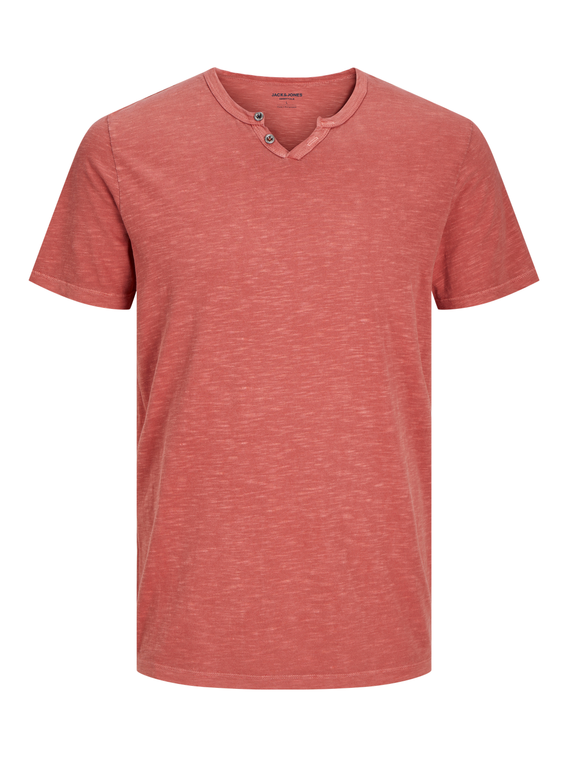 Jack & Jones Melanż Z łezką T-shirt -Red Ochre - 12164972