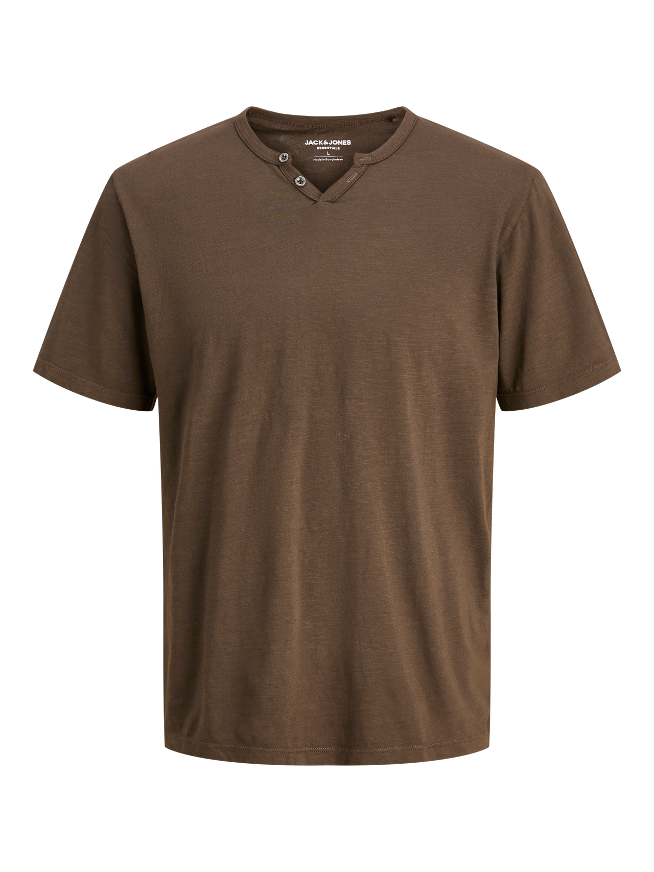 Melange T-shirt | Dark Brown | Jack & Jones® Melange T-shirt | Dark Brown | Jack & Jones®