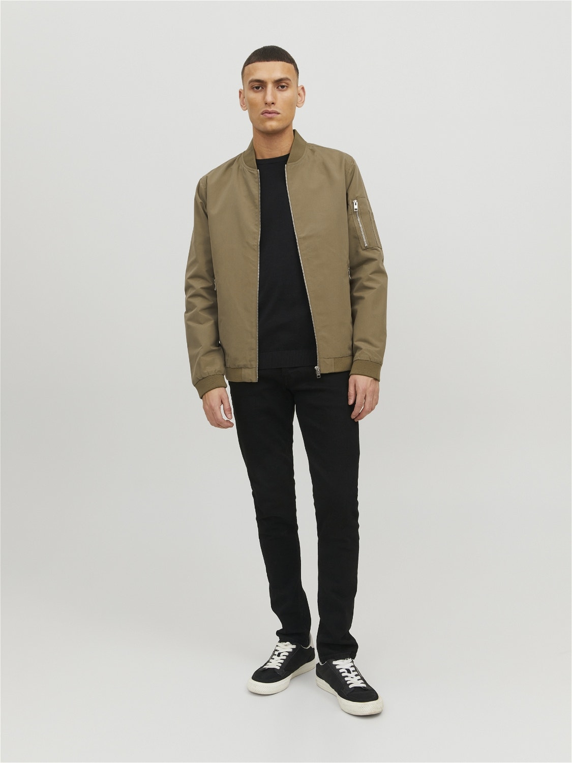 Jack & Jones Bomberdzseki -Dusky Green - 12165203