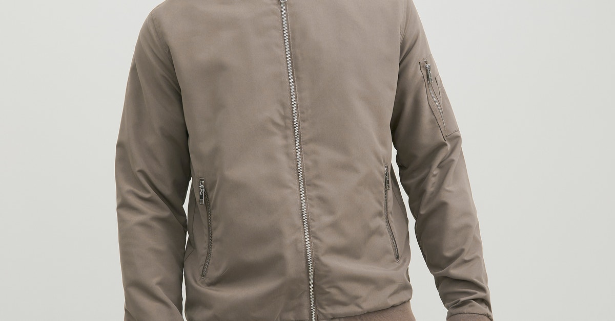 Bomber jacket Dark Brown Jack & Jones®