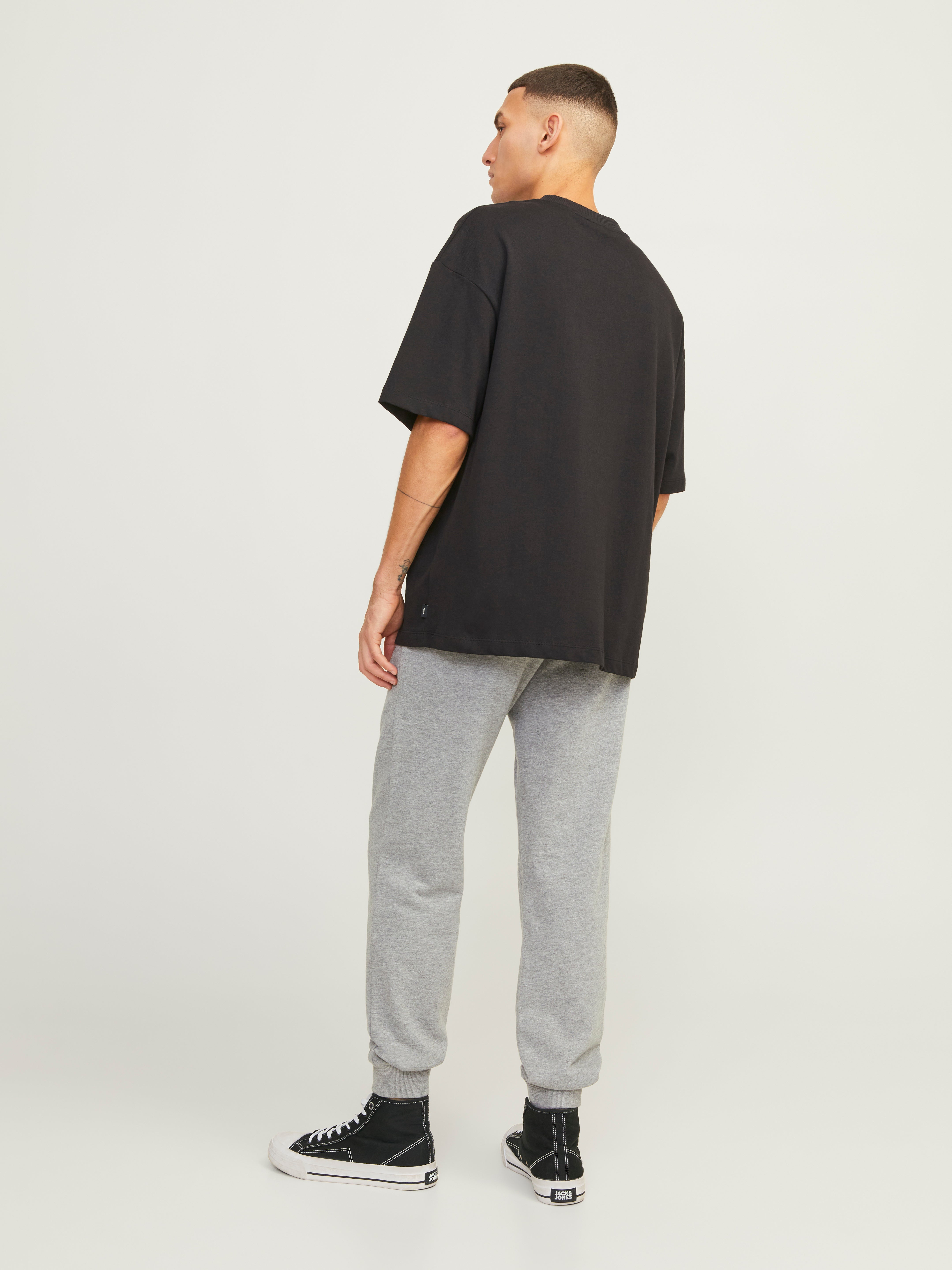 Pantalon de survêtement regular fit en Piqué
