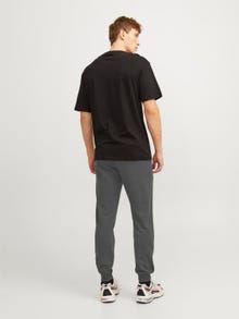 Jack & Jones Regular Fit Spodnie dresowe -Dark Grey Melange - 12165322