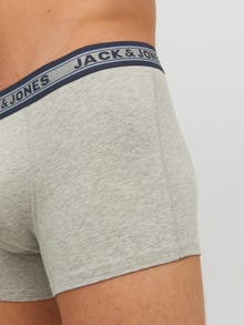 Jack & Jones 5-pack Trunks -Dark Grey Melange - 12165348