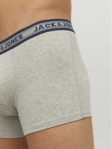 Jack & Jones 5-pak Bokserki -Dark Grey Melange - 12165348