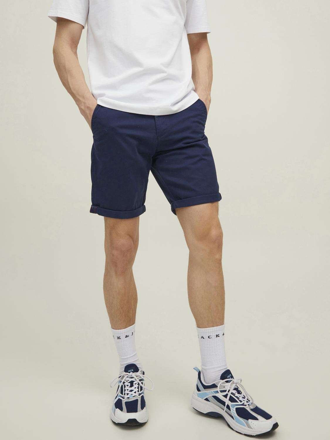 Herren Bekleidung Kurze Hosen Chino Shorts und Business Shorts Jack & Jones Shorts bowie in Blau für Herren 