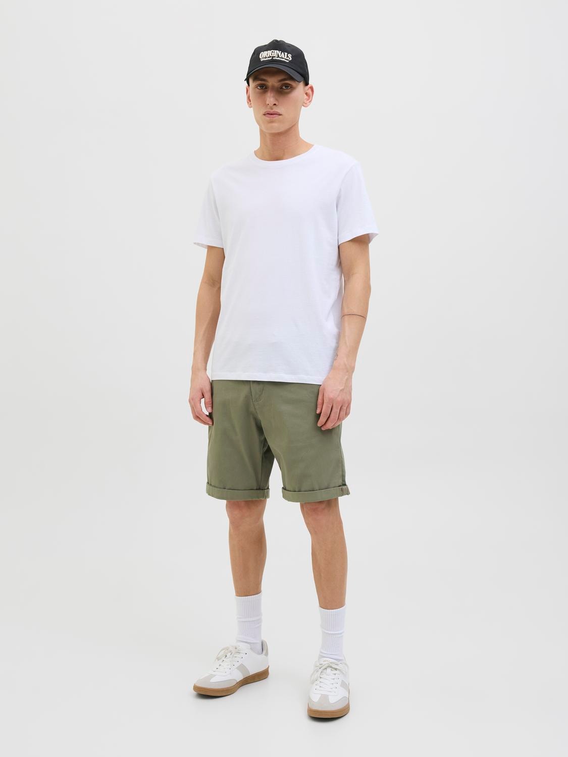 Jack & Jones Regular Fit Chino Shorts -Deep Lichen Green - 12165604