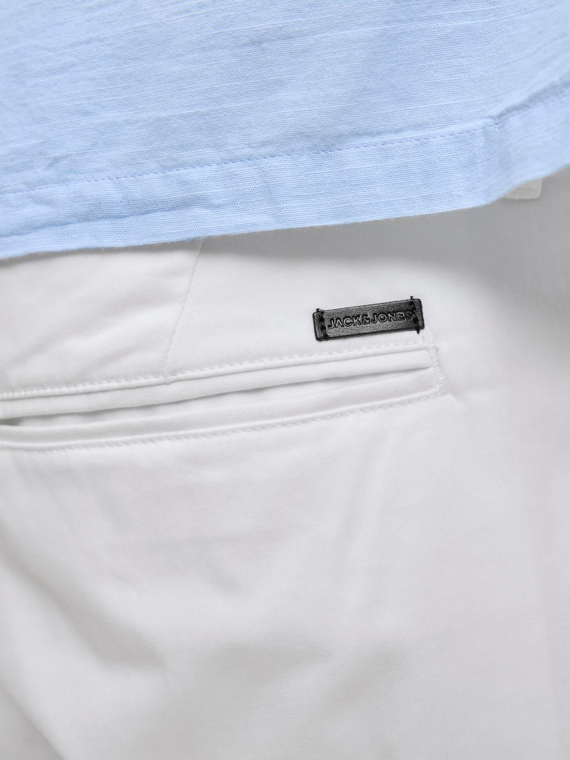 Jack & Jones Regular Fit Chino shorts -White - 12165604