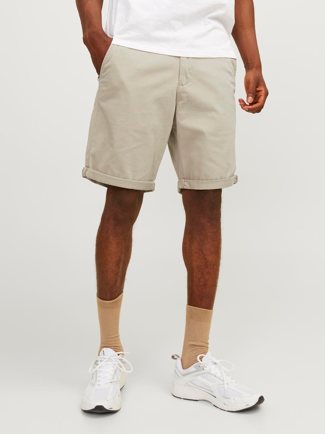 Normal Geschnitten Chino Shorts