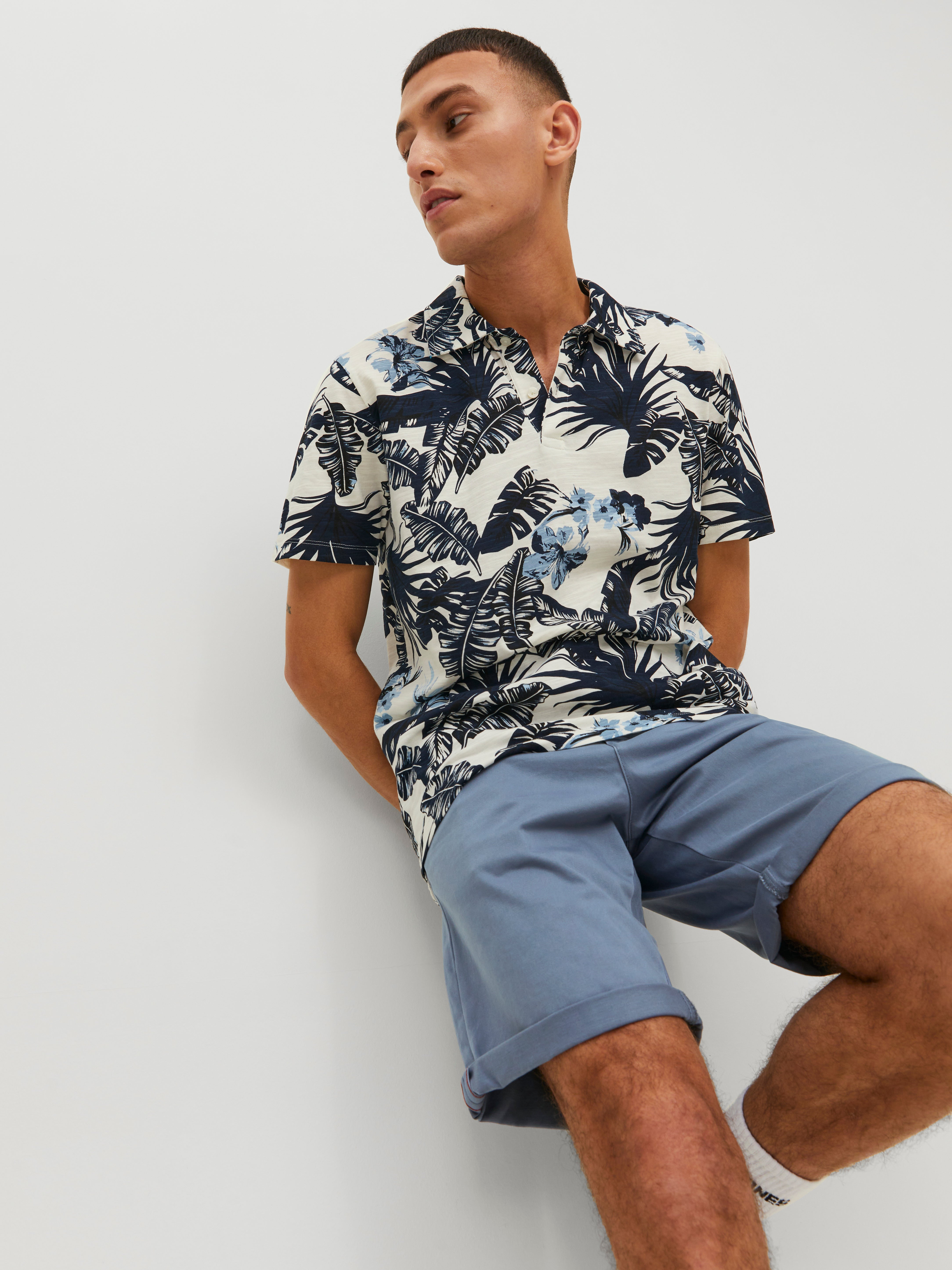 Jack & Jones Regular Fit Chino Shorts -Flint Stone - 12165604