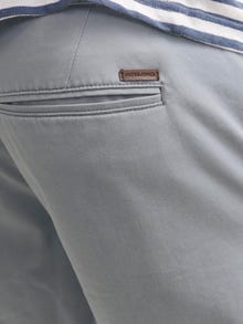 Jack & Jones Regular Fit Lühikesed puuvillased püksid -Ultimate Grey - 12165604