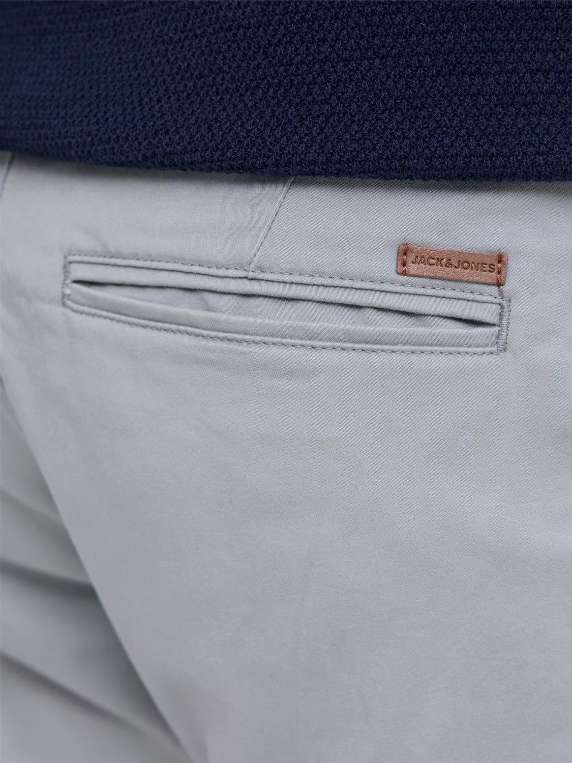 Jack & Jones Regular Fit Chino shorts -Ultimate Grey - 12165604