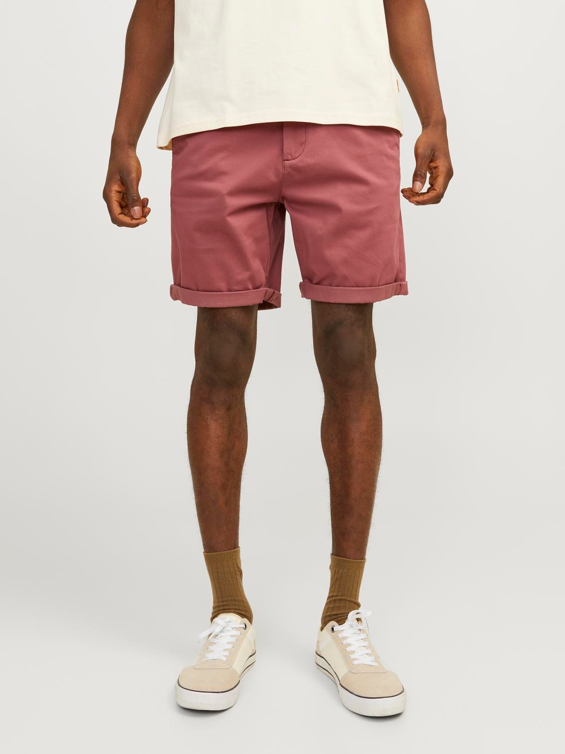 Jack & Jones Regular Fit Chino shorts -Roan Rouge - 12165604