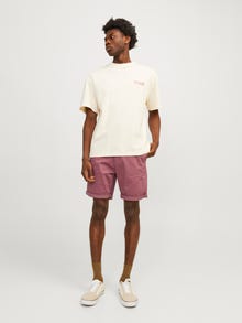 Jack & Jones Regular Fit Chino Shorts -Roan Rouge - 12165604