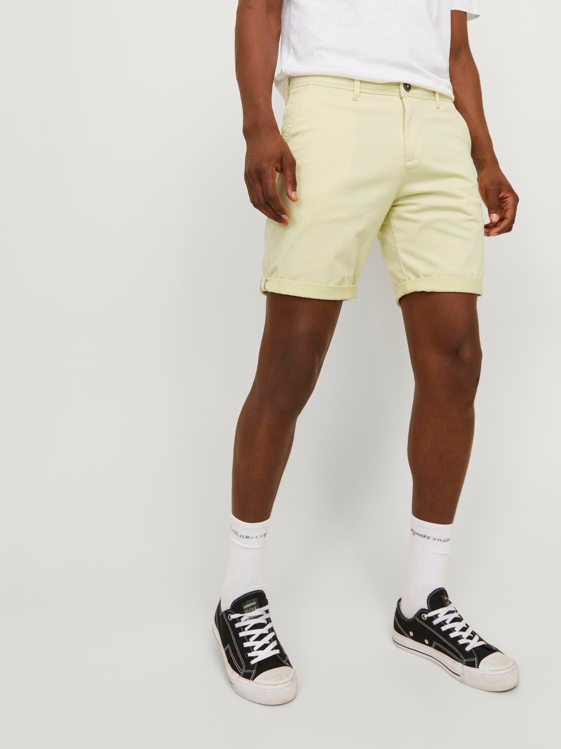Jack & Jones Regular Fit Chino Shorts -French Vanilla - 12165604