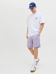 Jack & Jones Krój regularny Krótkie chinosy -Languid Lavender - 12165604