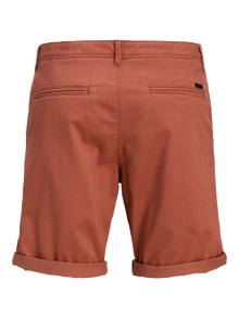 Jack & Jones Krój regularny Krótkie chinosy -Redwood Burl - 12165604