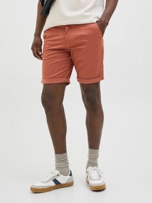 Jack & Jones Krój regularny Krótkie chinosy -Redwood Burl - 12165604
