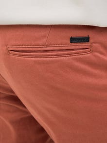 Jack & Jones Krój regularny Krótkie chinosy -Redwood Burl - 12165604