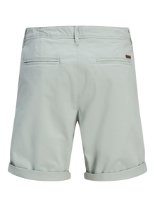Jack & Jones Krój regularny Krótkie chinosy -Aqua Gray - 12165604